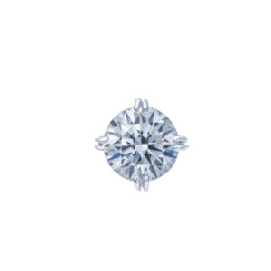 ラボグロウンダイヤモンドの一粒ピアス（Pt900・0.3ct）