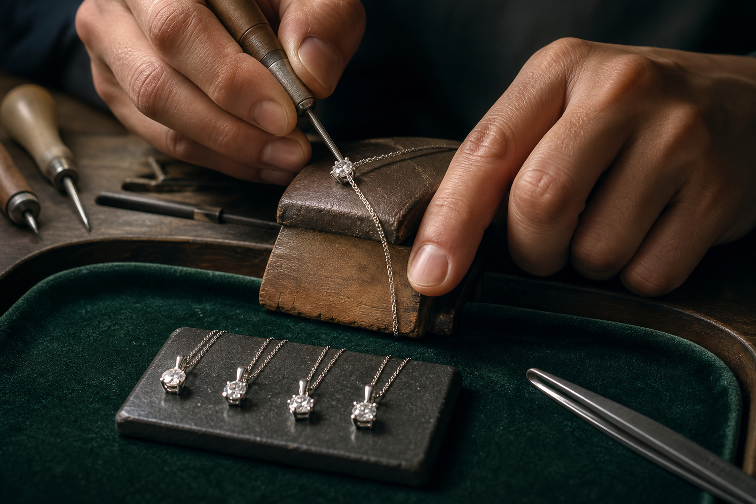 受注仕立てで自分だけのジュエリーを組み立てる工程にはどのような意味があるか？